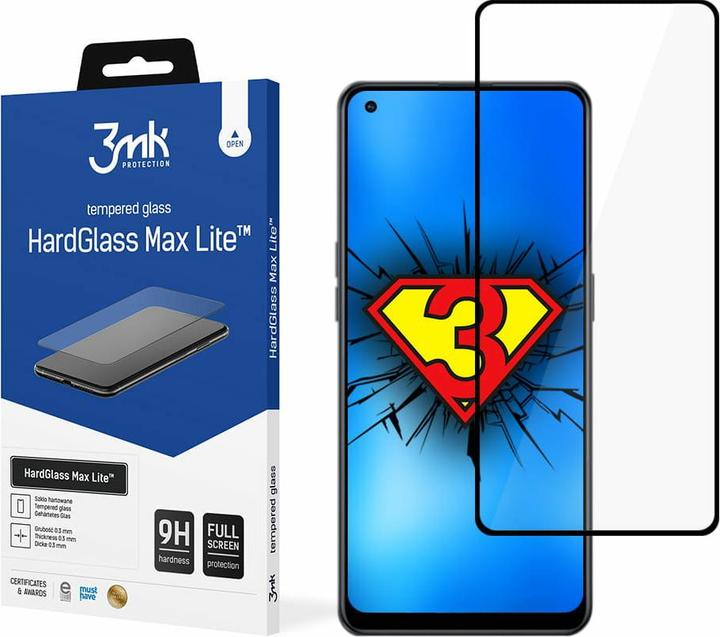 Immagine prodotto 3MK HG Max Lite OPPO Reno 7 Lite 5G juoda/juoda (1 pz., Oppo Reno 7 Lite)