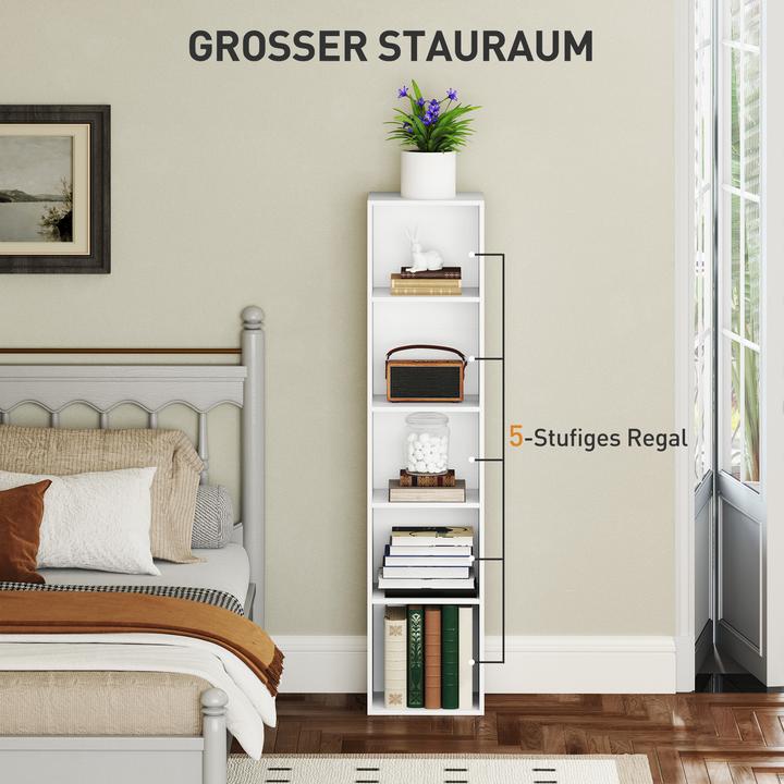 Immagine prodotto Homcom Scaffale (24 x 30 x 133.50 cm)