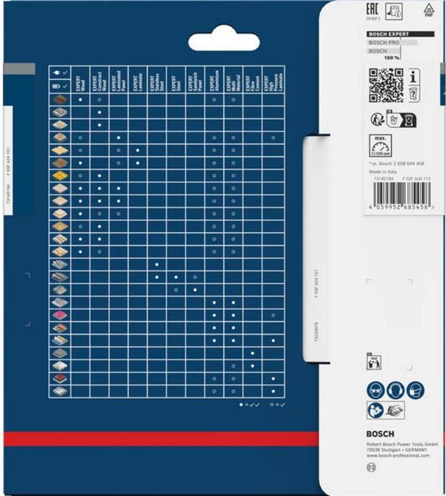 Produktbild Bosch Professional Zubehör EXPERT Wood Kreissägeblatt, 165x20 mm, T32