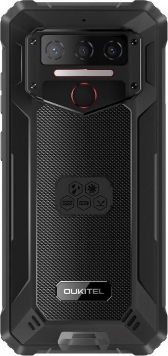 Immagine prodotto Oukitel Smartphone WP23 Pro 8/128 10600mAh Dual SIM. Schwarz (128 GB, Nero, 6.52", Doppia SIM)
