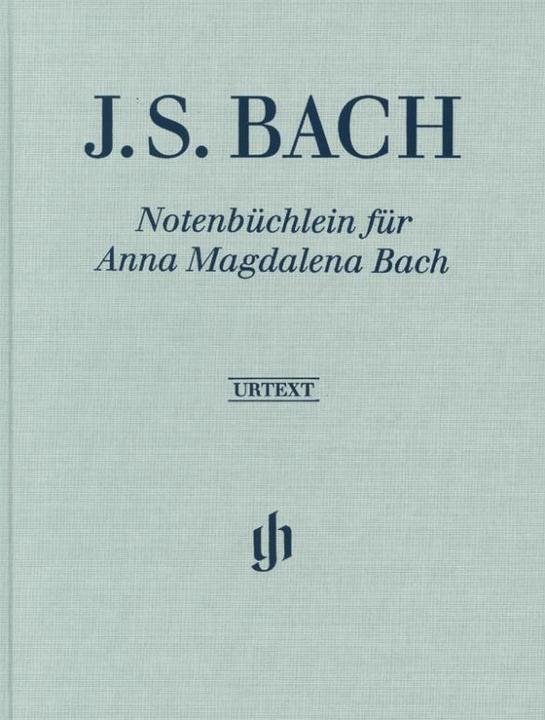 Produktbild Notenbüchlein für Anna Magdalena Bach 1725, Klavier zu zwei Händen (Deutsch, Englisch, Französisch, Ernst-Günter Heinemann, Johann Sebastian Bach, 2018)