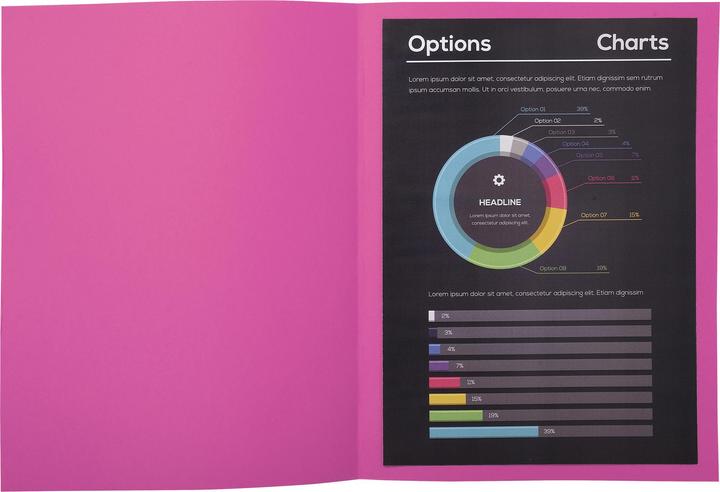 Actual product image Exacompta Collection folders - File covers (A4, 10 x)