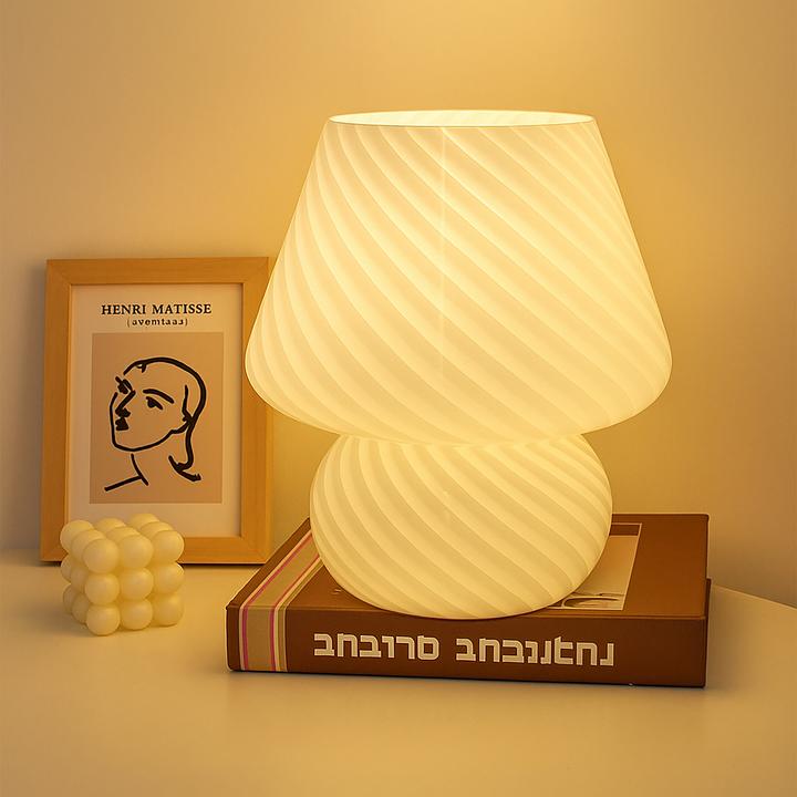 Image du produit Relaxdays Lampe de table champignon (E27)