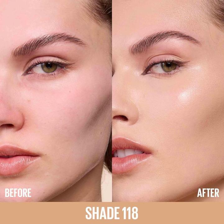 Actual product image Maybelline New York Mny Face Lifter Foundation 118 Intense 300 Milliliters (Intense)