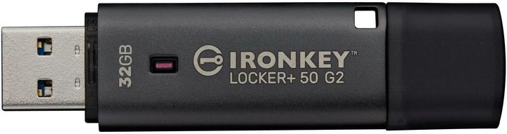 Produktbild Kingston IronKey Locker+ 50 G2/32GB/USB 3.2 Gen 1 (5Gb/s)/USB-A/Černá (32 GB, USB-A)