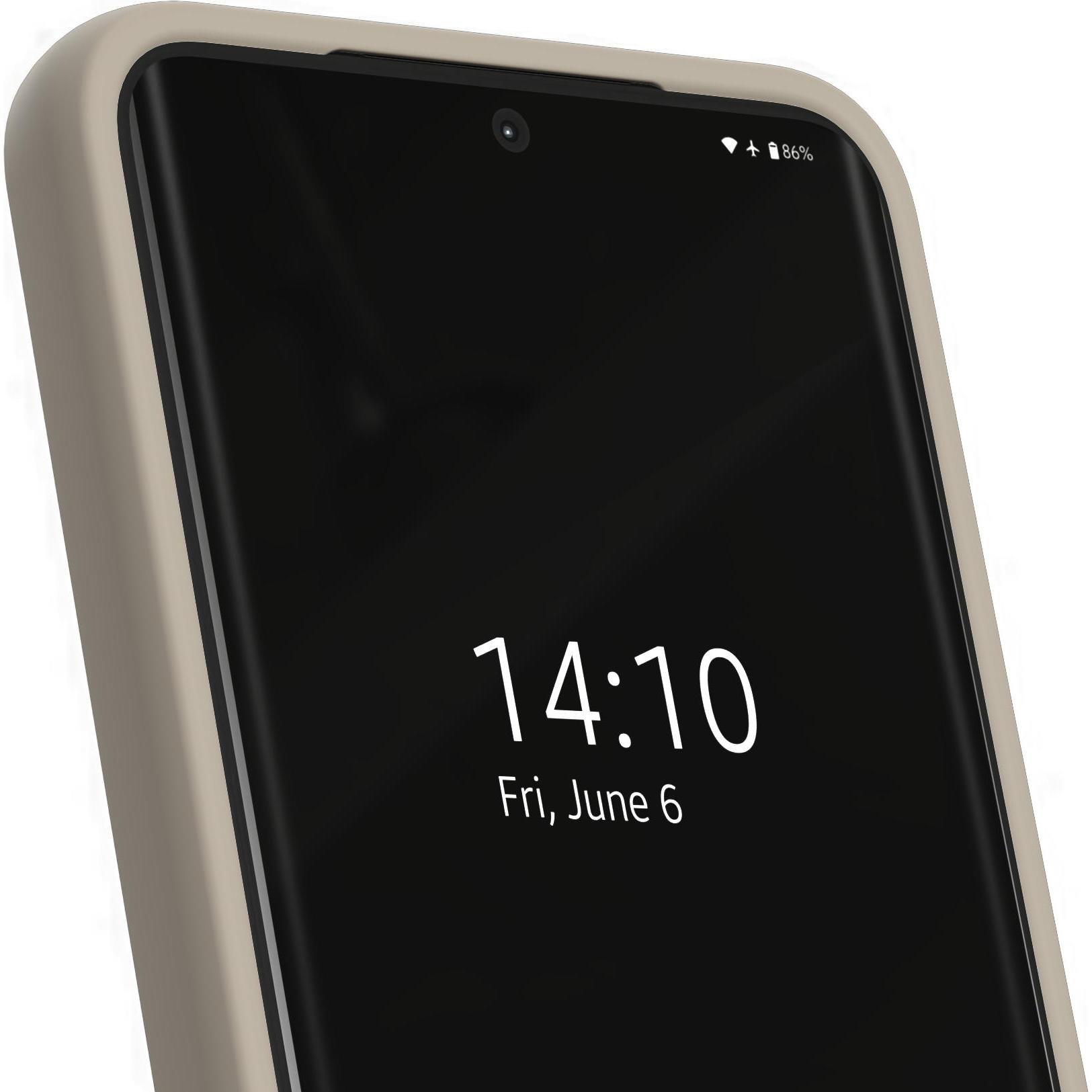 Thumbnail - iDeal Of Sweden Silicone Case - Beige (Samsung Galaxy S24+), Smartphone Hülle, Beige