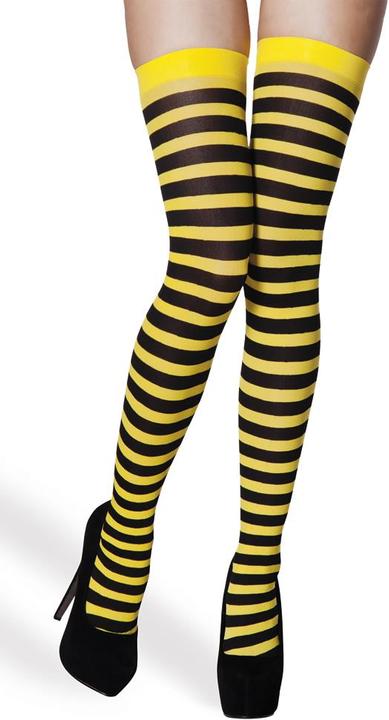 Produktbild Boland Overknee Strümpfe Honigbiene (One Size)