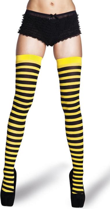 Produktbild Boland Overknee Strümpfe Honigbiene (One Size)