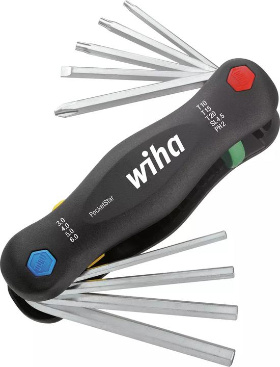 Produktbild Wiha Schlitz, Kreuzschlitz Phillips