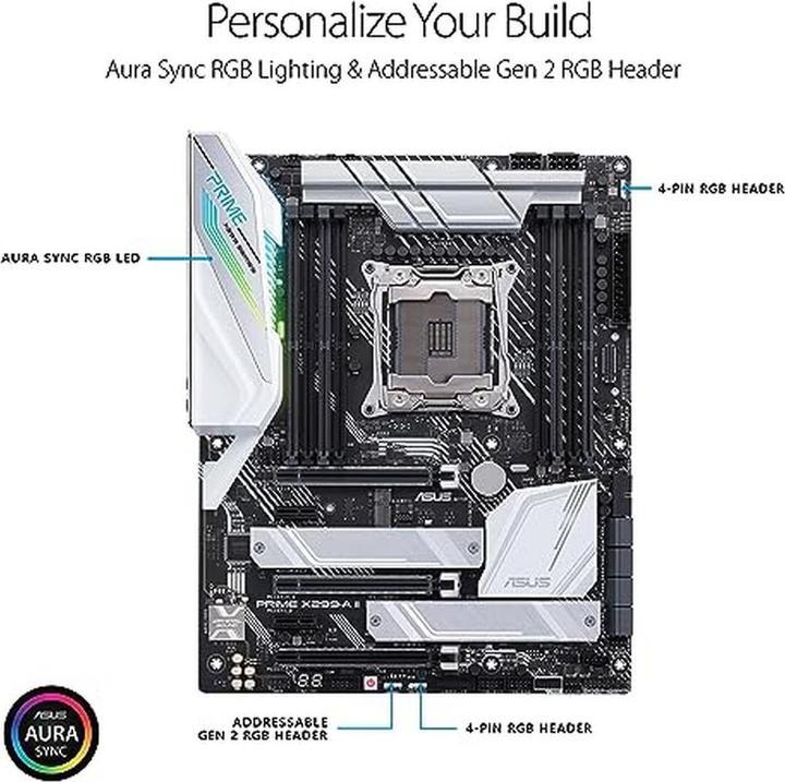 Produktbild ASUS Prime X299-A II (LGA 2066, Intel X299, ATX)