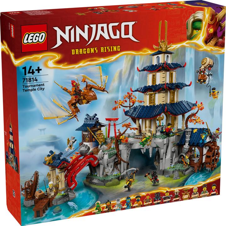 Produktbild LEGO Turnier-Tempelstadt (71814, LEGO Ninjago, LEGO Seltene Sets)