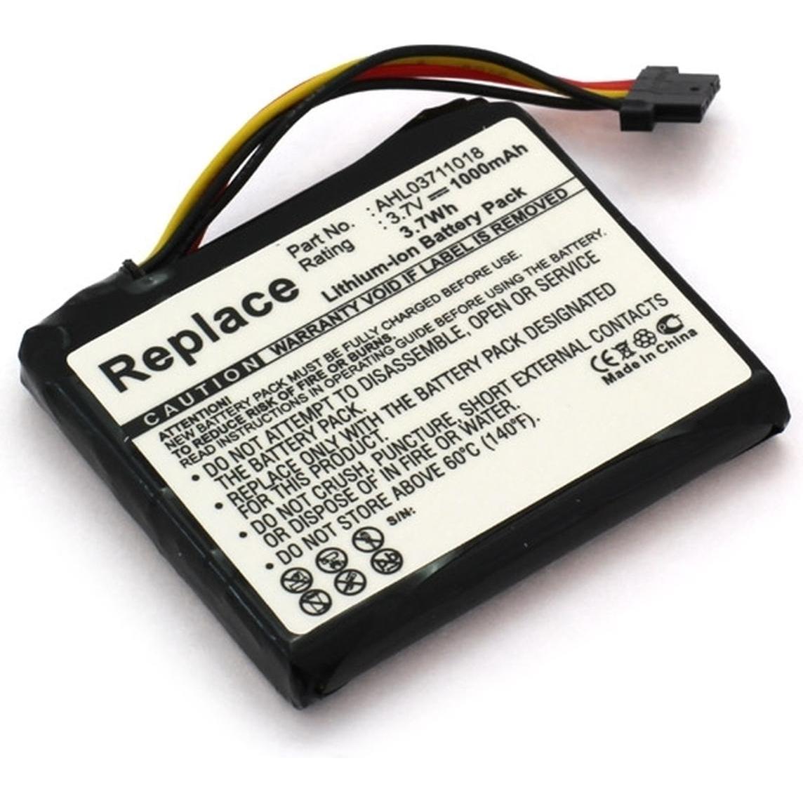 AGI, Fahrzeug Navigation Zubehör, 5114 - Batterie/Akku - Schwarz - Lithium-Ion (Li-Ion) - 1000 mAh - 3,7 V - 42 mm