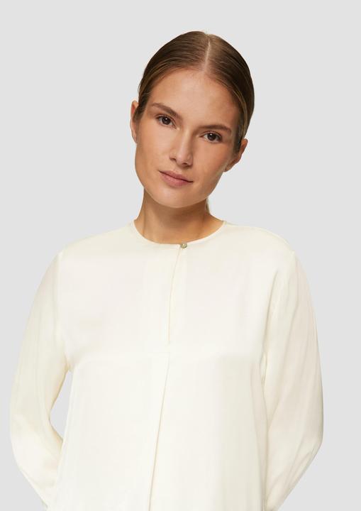 Produktbild S.Oliver Bluse Langarmbluse aus Satin (36)