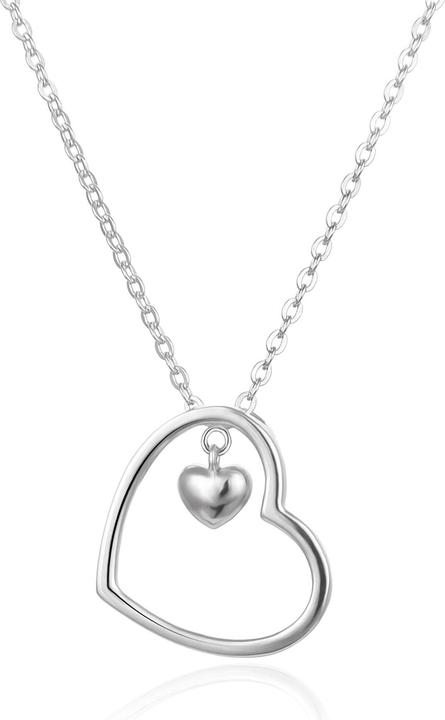 Immagine prodotto Agato Delicata collana d'argento Cuore AGS1572/47 (Argento)