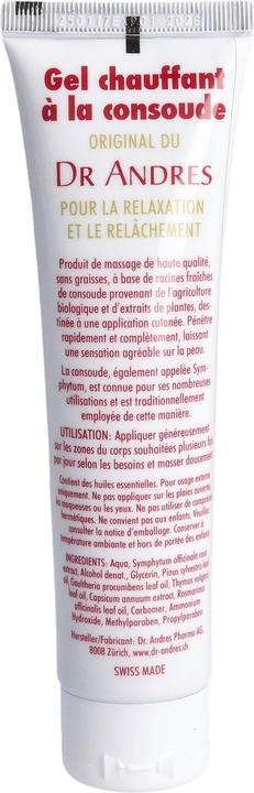 Produktbild Dr. Andres ANDRES Wallwurz Gel waermend Tb 100g (1 x, 100 ml, 100 g)