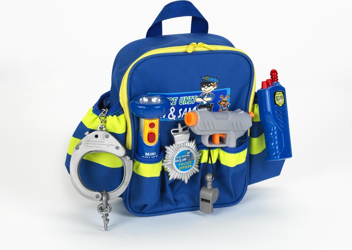 Produktbild Theo Klein Police Unit Ben & Sam Polizei-Rucksack mit Zubehör