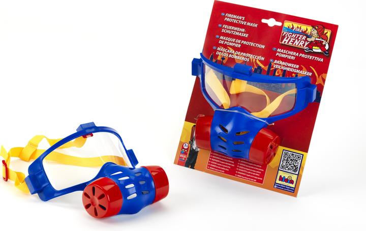 Actual product image Theo Klein Firefighter's protective mask
