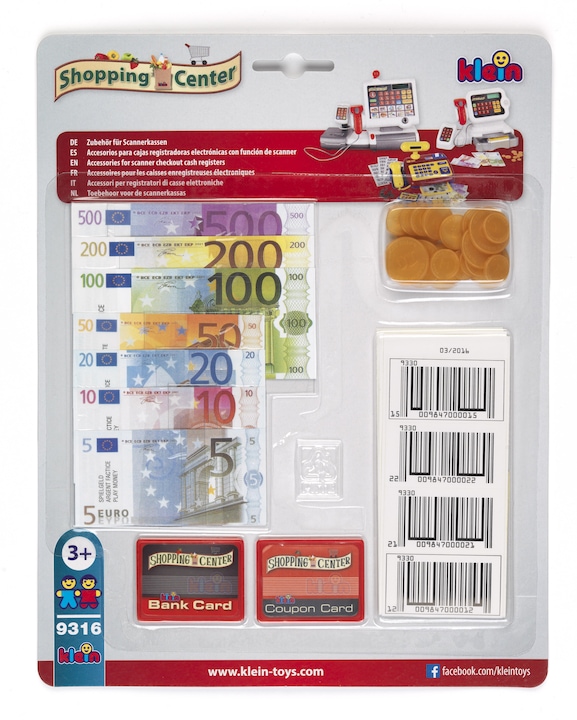 Theo Klein Kit d'accessoires pour caisse scanner