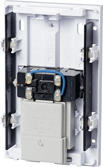 Produktbild Heidemann Zweiklang-Gong Ibis 230V (Trafo eingebaut) (Kabelgebunden)