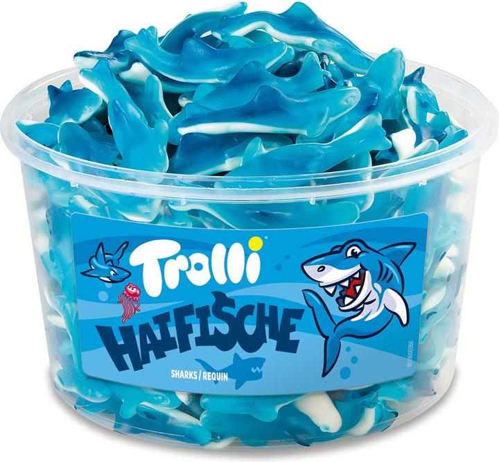 Image du produit Trolli Requins (1200 g, 150 pcs)
