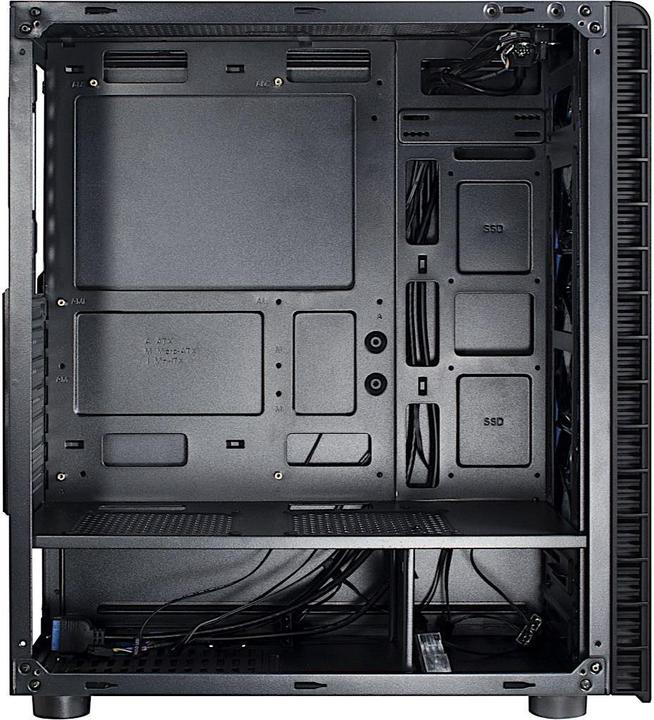 Actual product image Intertech CXC2 Blue (ATX)