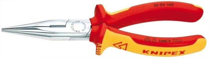 Produktbild Knipex Flachrundzange 2506 (210 mm)