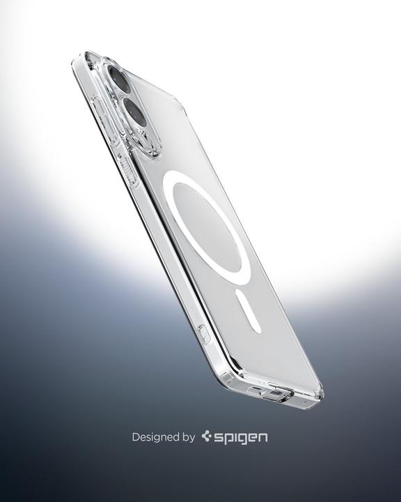 Produktbild Spigen - Ultra Hybrid MagSafe - Samsung Galaxy S25 Edge - Clear / White (Samsung Galaxy S25 Edge)