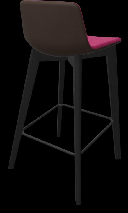 Brombeere melange, Esche gebeizt schwarz, Braun Melange