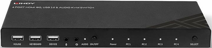 Actual product image Lindy KVM Switch