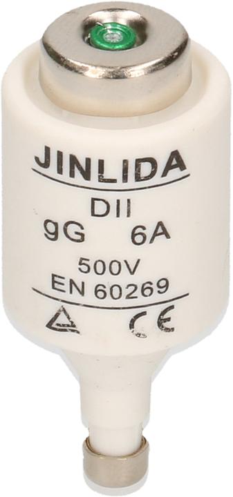 Produktbild Max Hauri Sicherung 6A träge 500V DT-II 5 Stk. (6 A)