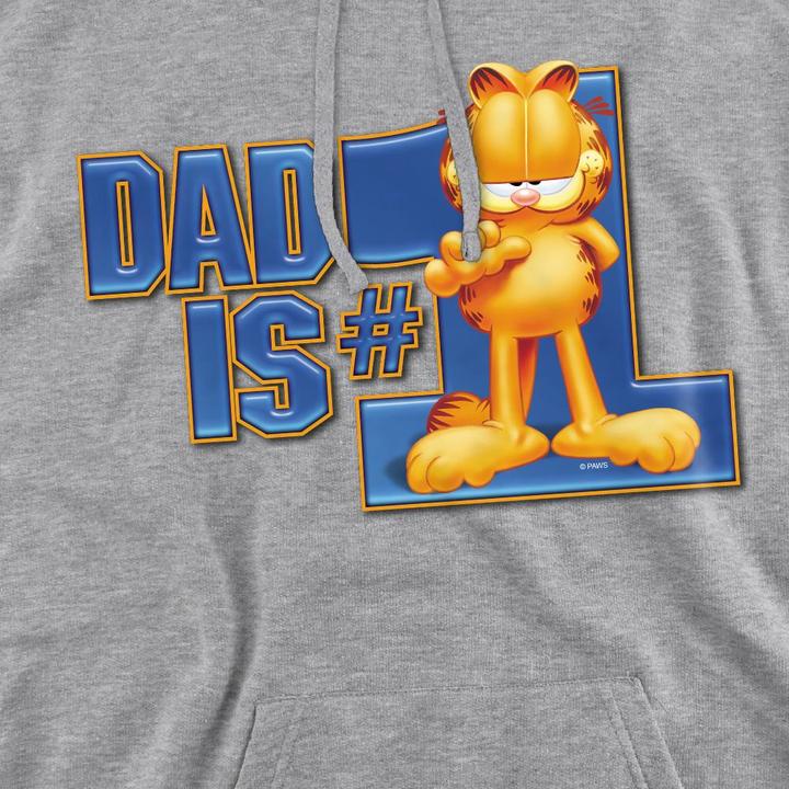 Produktbild Garfield Dad Is Number One Kapuzenpullover (L)