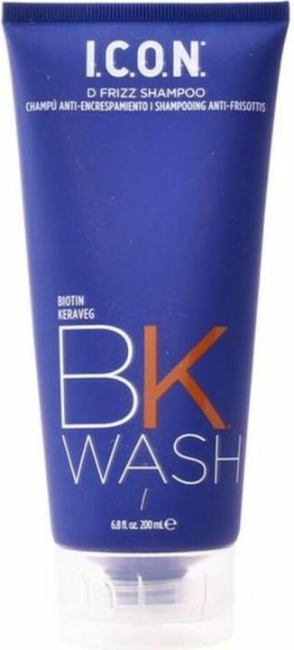 Actual product image I.C.O.N. Icon Bk Wash Frizz Shampoo (200 ml) (200 ml, Liquid shampoo)