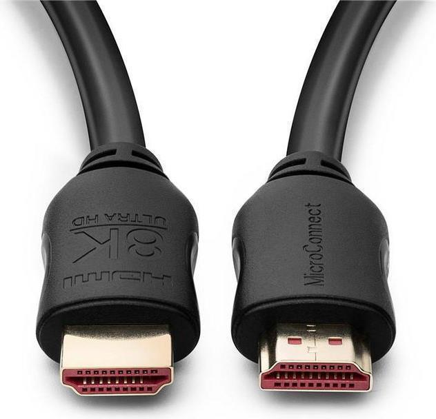 Actual product image MicroConnect HDMI - HDMI (5 m, HDMI, 2.1)