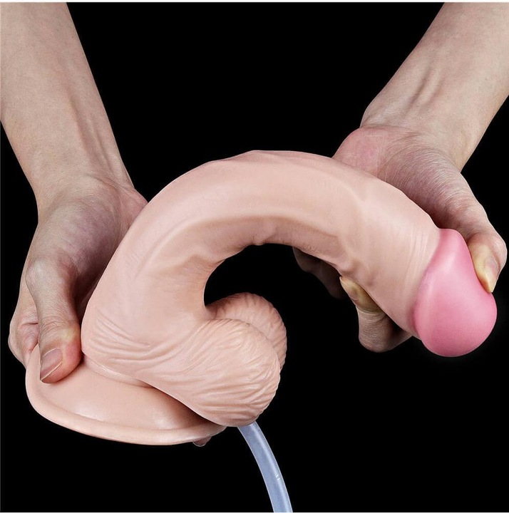 Actual product image Lovetoy Love Toy - Squirt Extreme Dildo 23 cm