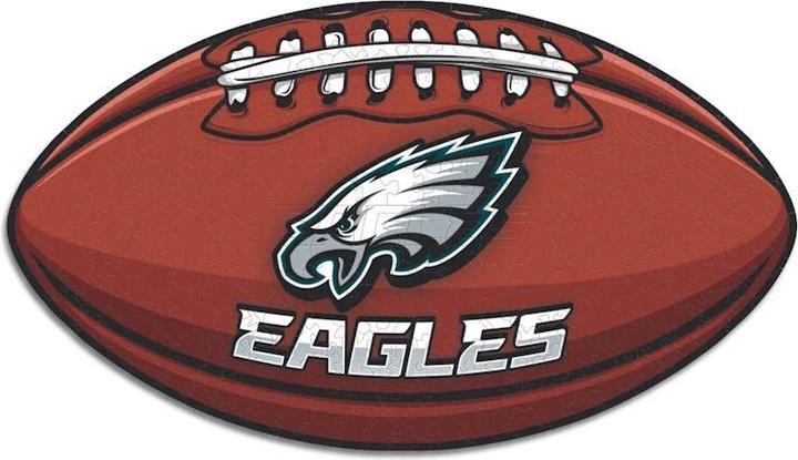 Produktbild Iconic NFL - Philadelphia Eagles – Football mit Logo - Holz Puzzle Grösse L (500 Teile) (500 Teile)
