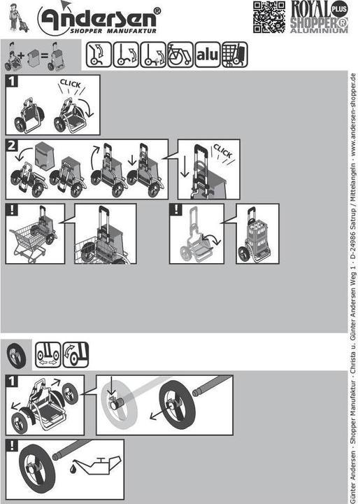 Actual product image Andersen Royal-Shopper Plus without bag