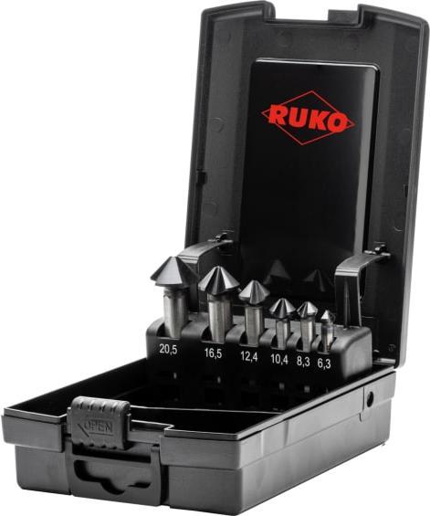 Actual product image Ruko Countersink set (6.3 mm, 8.3 mm, 10.4 mm, 12.4 mm, 16.5 mm, 20.5 mm)