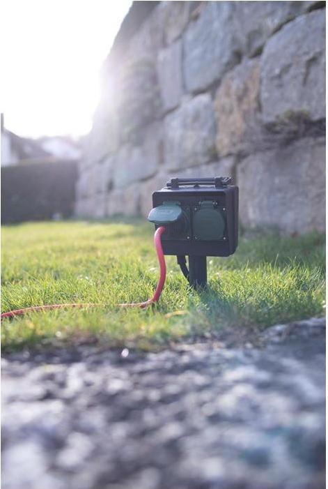 Produktbild Brennenstuhl Gartensteckdose (4x, CEE 7/3, 10 m)