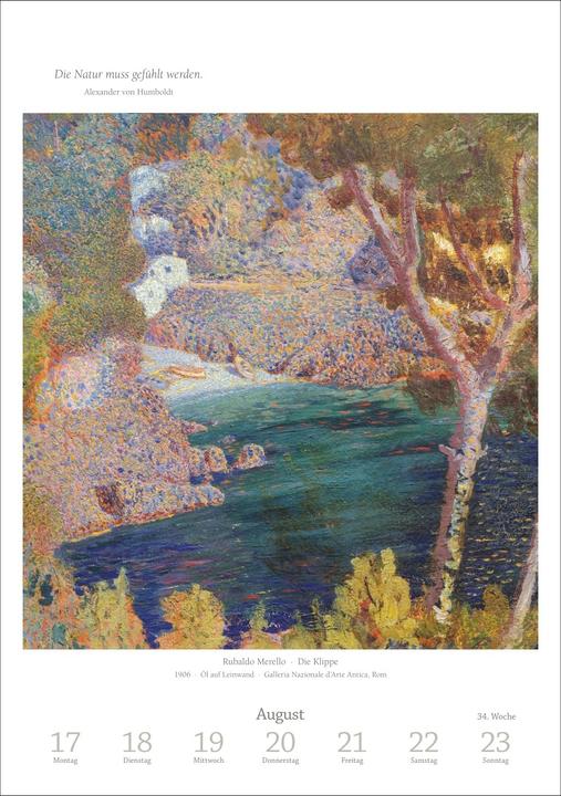 Actual product image Harenberg Kunst Wochen-Kulturkalender 2026 - 53 Meisterwerke der Malerei