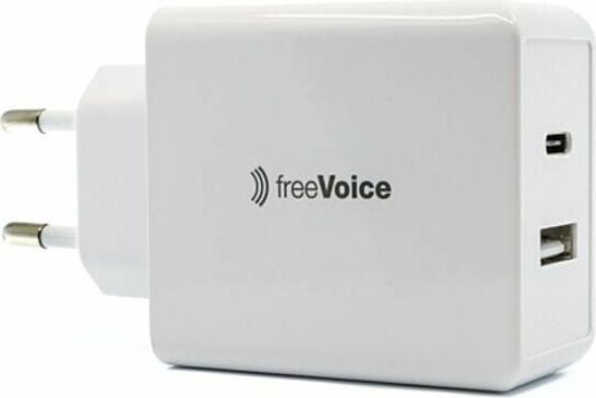FreeVoice Quick charger 65W (USB-A/USB-C) (65 W)