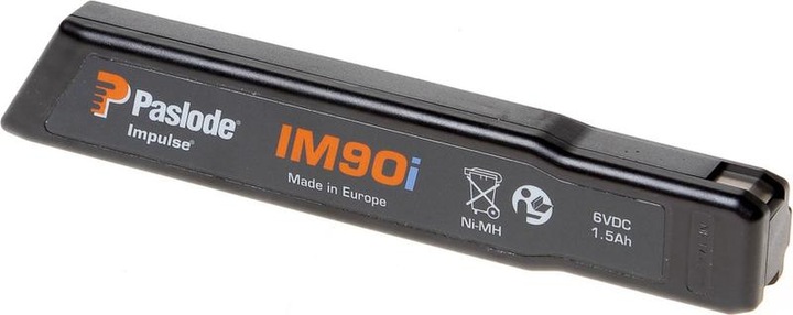 Actual product image Paslode battery - for IM90i - Blister 013227 (6 V)