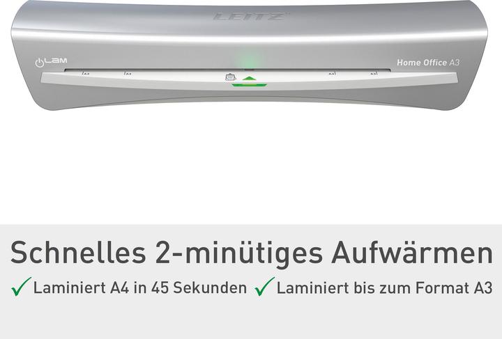 Productafbeelding Leitz iLAM Thuiskantoor (80 - 125 µm, A3)