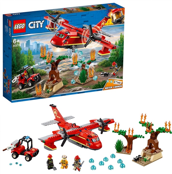 Produktbild LEGO Löschflugzeug der Feuerwehr (60217, LEGO City)