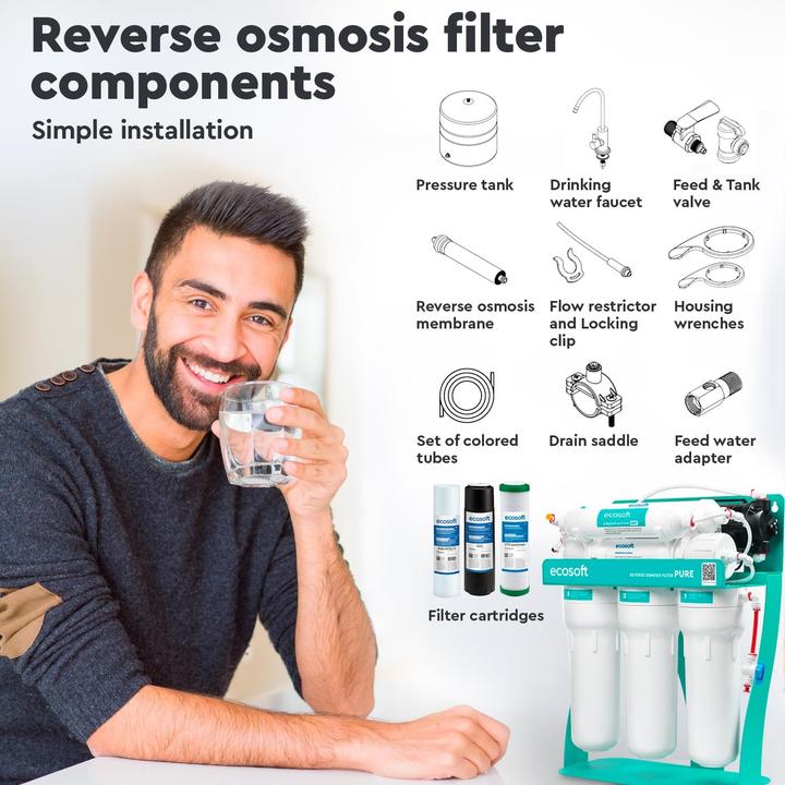 Produktbild Ecosoft Umkehrosmose-Wasserfiltersystem mit Calcium-Mineralisierung
