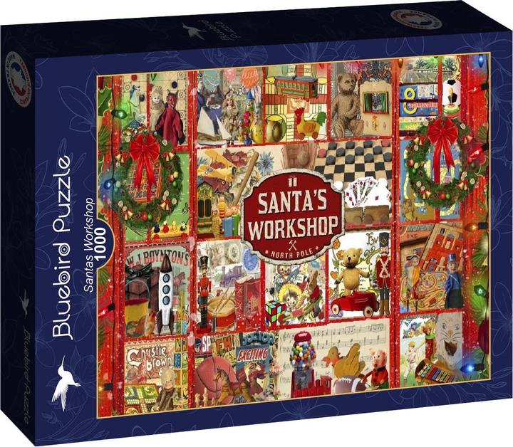 Image du produit Bluebird Puzzle 1000 pieces Santas Workshop (1000 pièces)