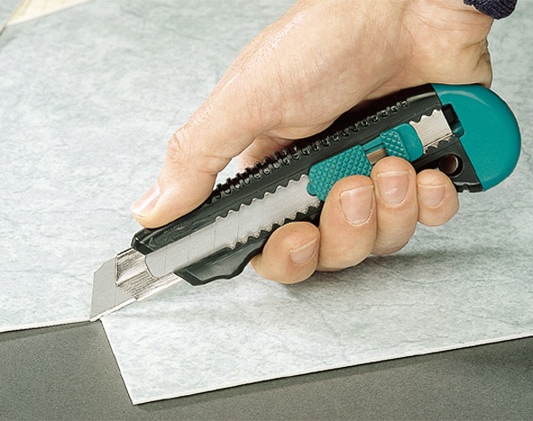 Produktbild wolfcraft Standard-Abbrechklingen-Messer 18 mm (Cutter)
