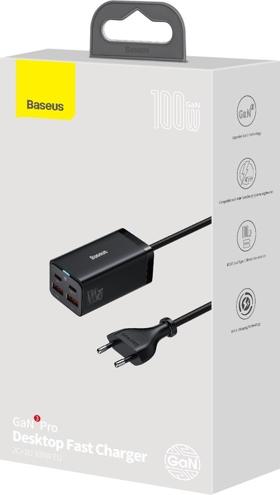 Actual product image Baseus GaN3 Pro (100 W)