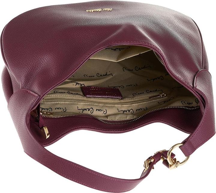 Actual product image Pierre Cardin Damen Schultertasche Made In Italy - Modell Celeste Lux - 100% Leder - 33.0 X 25.5 X 12.0 Cm