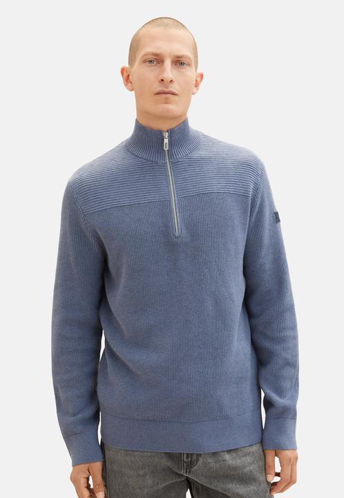Actual product image Tom Tailor Pullover Troyer Pullover (S, M, L, XL, XXL)