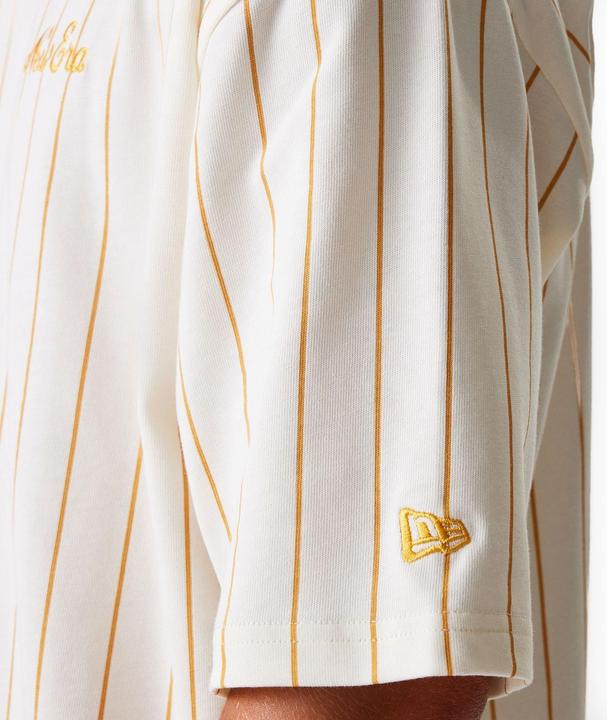 Actual product image New Era Oversized Shirt - PINSTRIPE off white - M (M)